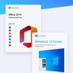 Изображение Windows 10 Home + Office 2019 Professional Plus