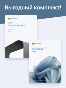 Изображение Windows 11 Home + Office 2021 Professional Plus